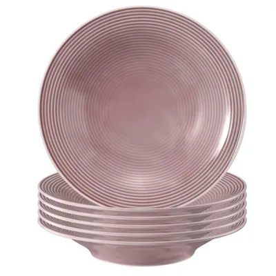 Produktbild von Seltmann Weiden Beat Altrosa Suppenteller 22,5cm 6er Set