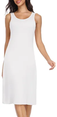 Imagen del producto de Camisón largo para mujer con tirantes anchos