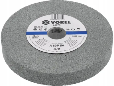 Produktbild von VOREL Schleifscheibe für Tischschleifer 200mm Fein