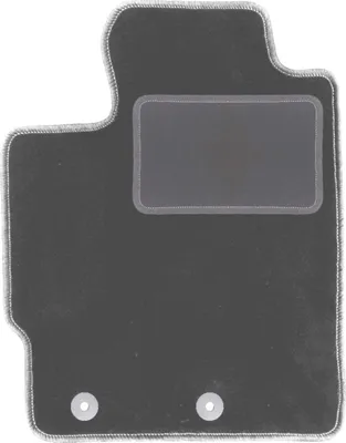 Image de Tapis de sol conducteur en velours graphite adapté à la Toyota Verso-S (2010-2015, monospace) – avec fixations – ajustement parfait
