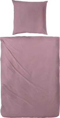 Produktbild von Vario Bettwäsche Satin uni marsala, 135 x 200 cm