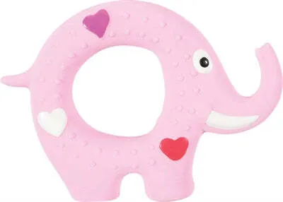 Produktbild von Zolux Welpenspielzeug Latex Elefant Rosa