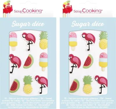 Image de 18 décorations estivales et sucrées
