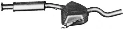 Produktbild von VEGAZ ALS-51 Mittelschalldämpfer Schalldämpfer für ALFA ROMEO 155 (167)