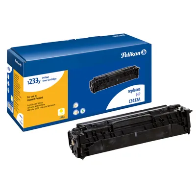 Produktbild von Pelikan Toner HP CE412A 1233y yellow rebuilt