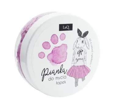 Obrázok produktu pre LaQ Mycí pena na labky, ružová, 50 ml