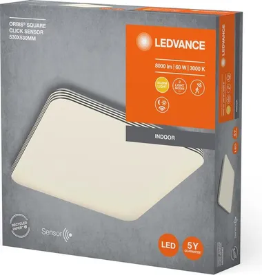 Obrázok produktu pre LEDVANCE Orbis, Žiarovky bez možnosti výmeny, 8000 K, 4450 lm, IP20, Biela