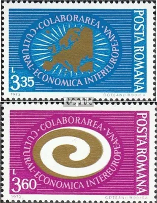 Produktbild von Briefmarken Rumänien 1973 Mi 3120-3121 (kompl.Ausg.) postfrisch INTEREUROPA