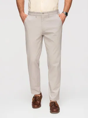 Obrázek produktu pro OMBRE Kalhoty chino, regular fit, smart casual, OM-PACP-0293, béžové, velikost S