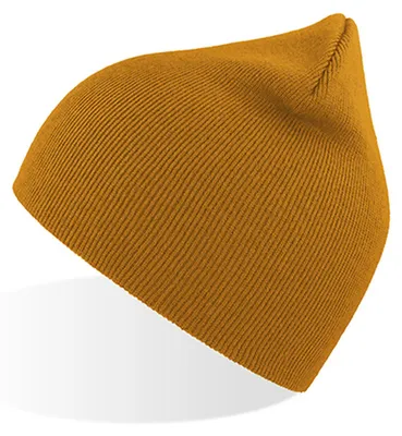 Image de Atlantis RECB | Recy Bonnet 50 % polyester recyclé 50 %.polyacrylique - Couleur : Mustard - Taille : One Size