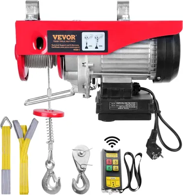 Produktbild von VEVOR 400-800LBS Elektrický káblový navijak Motorový navijak Káblový zdvihák s diaľkovým ovládaním