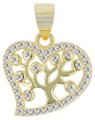 Produktbild von Akzent Damen Anhänger Kenna "Kenna" aus 925 Sterlingsilber, rhodiniert, langlebig