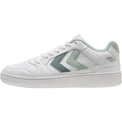 Produktbild von Hummel St. Power Play Sneaker Schuhe weiß/grün 218557-9151, Schuhgröße:41 EU