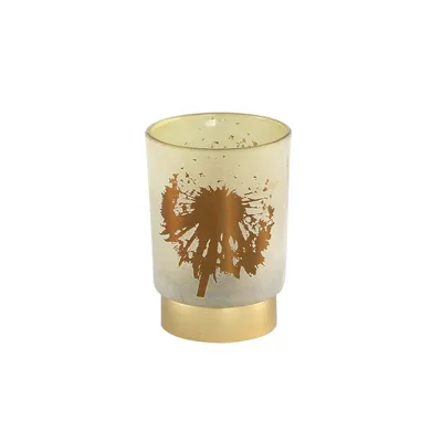 Immagine prodotto di PTMD Portacandele Besh - 9x9x12 cm - Vetro - Marrone