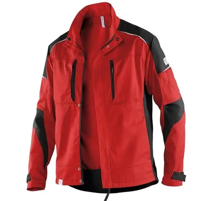 Produktbild von Kübler Activiq Jacke mittelrot/schwarz Gr. XXL