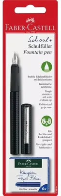 Immagine prodotto di Pióro Wieczne Szkolne Carbon Look Faber-Castell ze stalówką irydową
