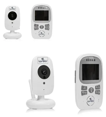 Produktbild von Lorelli Babyphone Safeness, Nachtsicht, 2,4 " LCD-Farbdisplay, Temperaturanzeige weiß