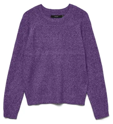 Zdjęcie produktu dla Vero Moda 10201022_2028_633097_59, Pulower, Damski, Fioletowy, XS, Max. shrinkage 5%; Wash with similar colours; Do not wring, Flat drying, Nie wybielać