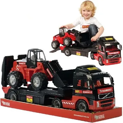 Immagine prodotto di Polesie Mammoet Volvo Vrachtwagen + Aanhanger + Graafmachine
