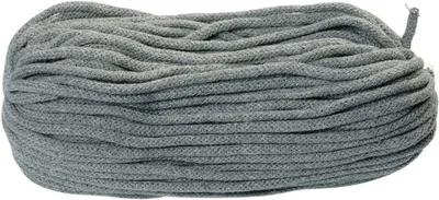 Produktbild von Baumwollschnur 6 mm dick, 50 Meter lang, mausgrau