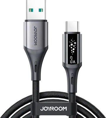 Zdjęcie produktu dla Kabel Joyroom S-A60 Startalk 3A Usb-A - Usb-C 1,2M - Czarny
