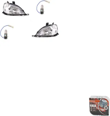 Immagine prodotto di Johns, Fari Osram Night Breaker Laser adatto per Mercedes W163 Classe M L R 1638203761 A1638203761 1638203861 A1638203861