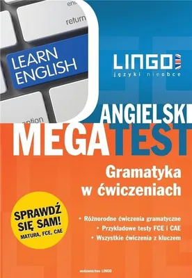 Obrázek produktu pro Angielski Megatest Gramatyka w ćwiczeniach