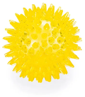 Produktbild von Karlie Hundespielzeug Igelball TPR gelb Durchm.8 cm