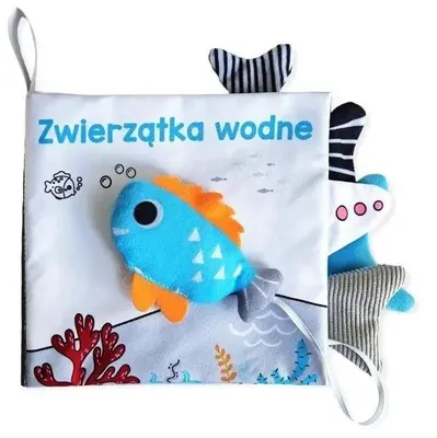 Obrázek produktu pro Vodní zvířátka. Smyslová knížka pro děti