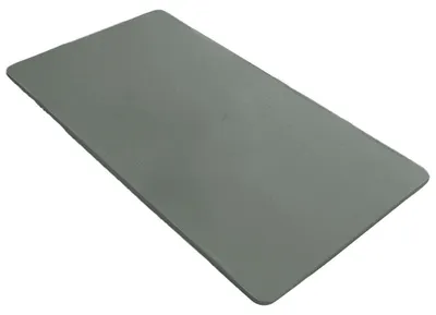 Produktbild von Elastische Tischdecke Kunstleder Rechteckig Wasserdicht Ölbeständig Dunkelgrün 90 x 140 cm