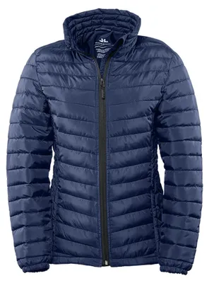 Image de Veste matelassée Tee Jays Zepelin pour femme, FK929 (M) (bleu marine)