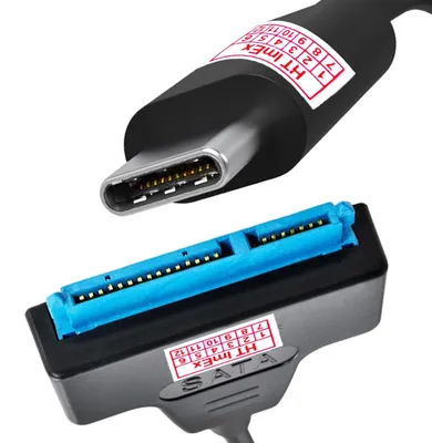 Produktbild von USB-C 3.0 To SATA Adapter Konverter Kabel für 2,5" Externe HDD SSD Festplatte