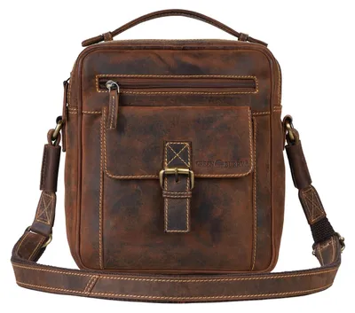 Produktbild von GREENBURRY Umhängetasche Vintage Crossbody Bag Brown braun