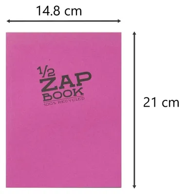 Produktbild von Clairefontaine Skizzenblock DIN A5 40 Blatt 100% recyceltes Papier, ideal für Notizen