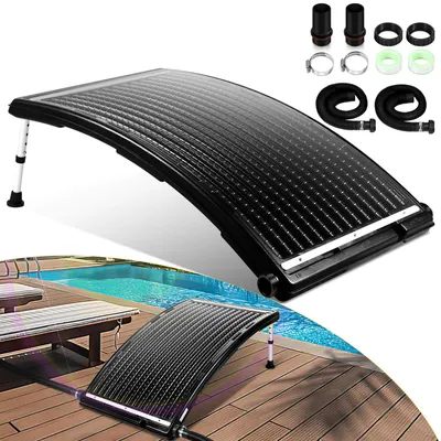Produktbild von EINFEBEN Sonnenkollektor Solar Poolheizung Solarheizung Pool Heizungen Solaranlage Warmwasser Gartendusche 110 x 69 x 14 cm fuer Pool