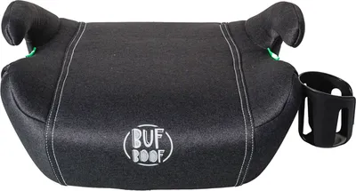 Produktbild von BUF BOOF Kindersitz, Sitzerhöhung Hero Deluxe mit ISOFIX iSize R129, 125-150 cm 22-36 kg DarkGrey