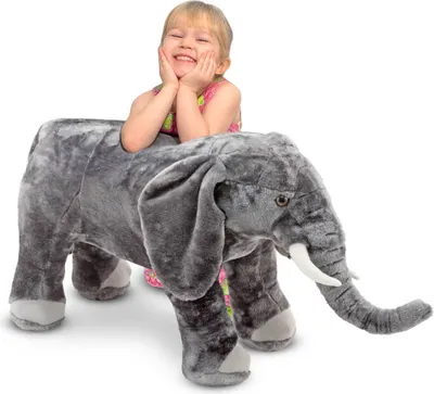 Produktbild von XXL Elefant Kuscheltier stehend - ca. 72 cm