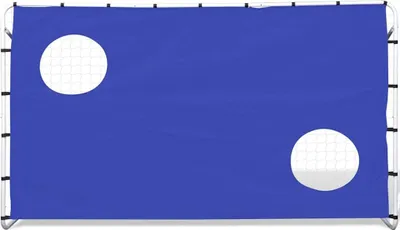 Produktbild von vidaXL Fußballtor mit Torwand 240x92x150 cm Stahl Hochwertig