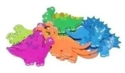 Produktbild von Schaumstoff-Aufkleber „Dinosaurier“, 20 Stück – Brewis
