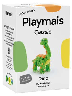 Image de PlayMais Classic 3D Dino - 90 pièces