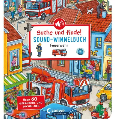 Image de Suche und finde! Sound-Wimmelbuch - Feuerwehr