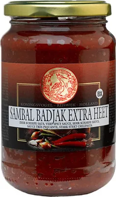 Produktbild von Koningsvogel Chilipaste Sambal Badjak extra scharf 750 g