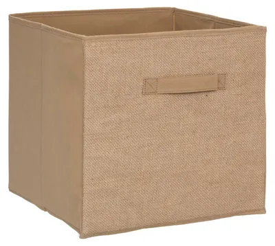 Produktbild von Aufbewahrung Korb Stoff Jute 31x31x31 cm