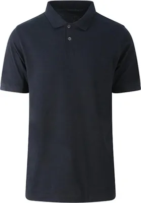 Produktbild von Ecologie EA011 | Herren Etosha Organic Polo Shirt, 100 % Baumwolle - Farbe: Jet Black - Größe: S