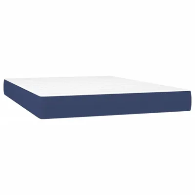 Image de Matelas à poches, bleu, 140X190X20 Cm, tissu Lumarko !