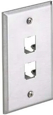 Image de Panduit CFP2SY Plaque murale/couvercle d'interrupteur en acier inoxydable