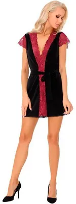 Imagen del producto de Livco Corsetti Fashion - Kumiko Lc 90428 Bata + Panty  S/M