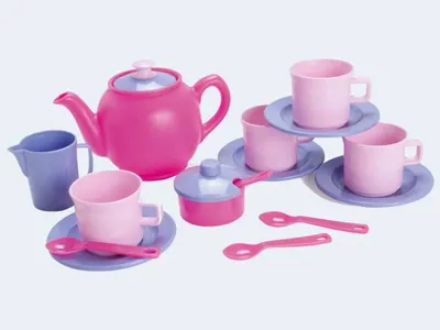 Produktbild von Dantoy Theeservies pastel (17-delig)