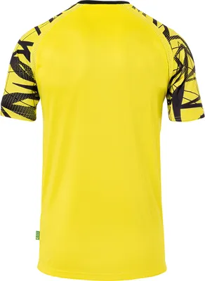 Produktbild von uhlsport Trainings-T-Shirt GOAL 25 TRIKOT KURZARM Children 1002215_02 limonengelb/schwarz 128