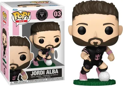 Productafbeelding van MLS POP! Sportvinylfiguur Inter Miami - Jordi Alba (uitwedstrijd), 9 cm